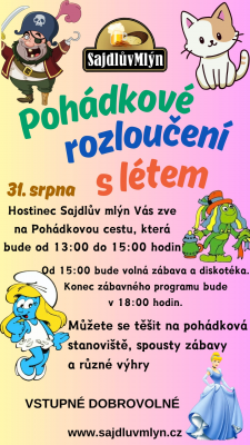 Pohádkové rozloučení s létem